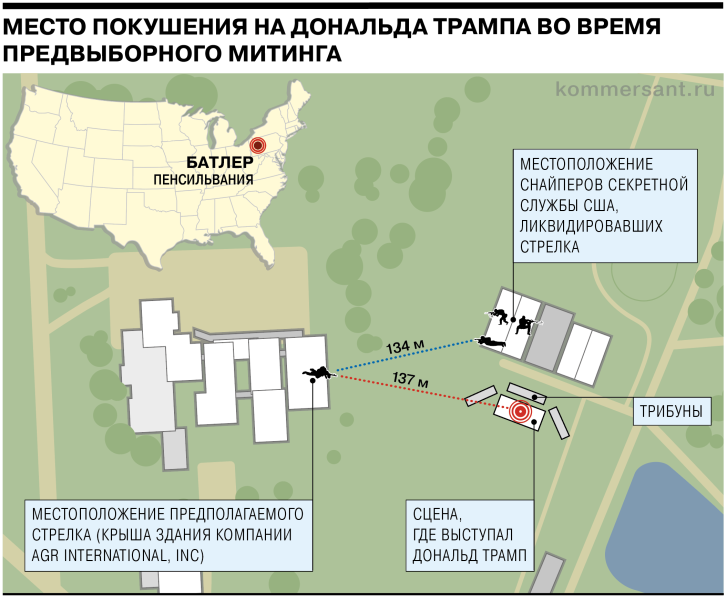 Байден поручил Секретной службе обеспечить полную безопасность Трампа после покушения