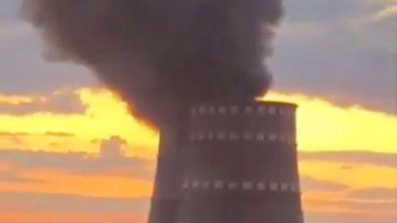 Запорожская АЭС сообщила МАГАТЭ о возможном демонтаже градирни